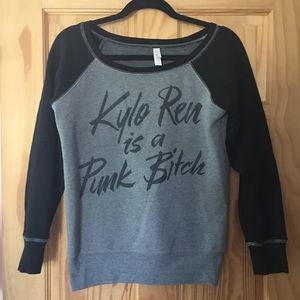 Jordandene Kylo Ren is a Punk Bitch Sweatshirt